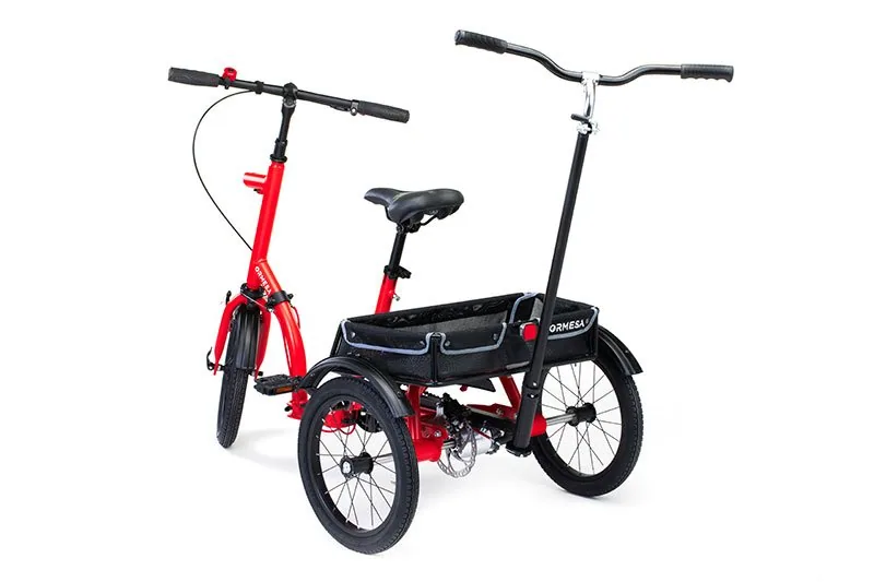 BIKO — adaptiv uch g'ildirakli velosiped — Qizil